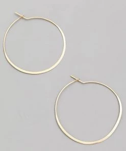 Sublime Clothing Boutique Accessories Thin Hoop Earrings