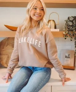 Oat Collective Tops Lake Life Pullover