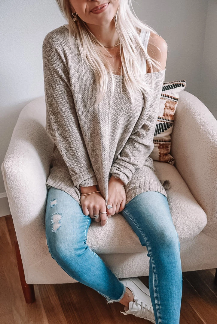 La Miel Dakota V Neck Sweater 27 La Miel Dakota V Neck Sweater