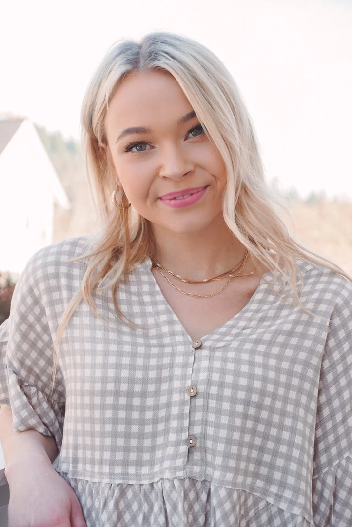 Promesa Derby Peplum Blouse 12 Promesa Derby Peplum Blouse