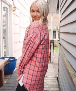 Hem & Thread Billie Plaid Shirt Tops