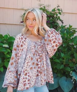 Millibon Kentwood Floral Blouse