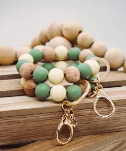 Kathy Smith Artistic Perspective Boho Beaded Key Chain