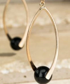 Urbanista Accessories Beaded Natural Stone Earrings