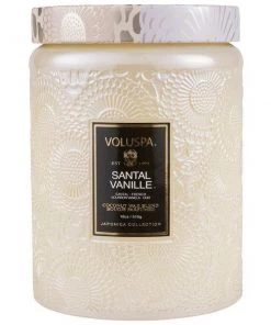 Sublime Clothing Boutique Gifts + Home Accents Voluspa Santal Vanille Large Jar Candle