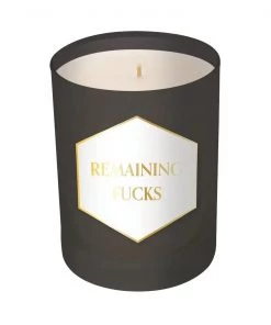 Chez Gagne Remaining Fucks Candle Gifts + Home Accents