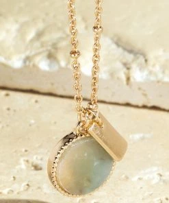 Urbanista Sage Stone Necklace New Accessories