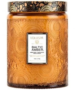 Sublime Clothing Boutique Gifts + Home Accents Voluspa Baltic Amber Large Jar