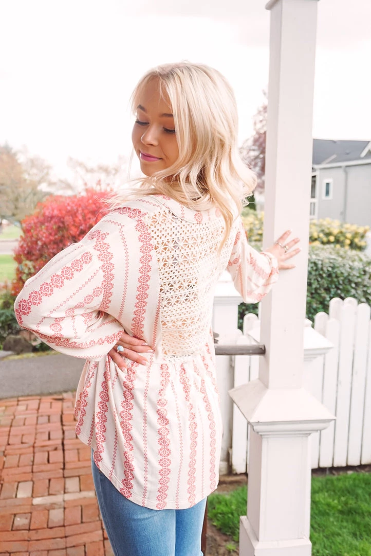 Hem & Thread Midori Crochet Blouse Tops 2 Hem & Thread Midori Crochet Blouse Tops