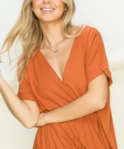 Hyfve Tops Kaylynn Surplice Top