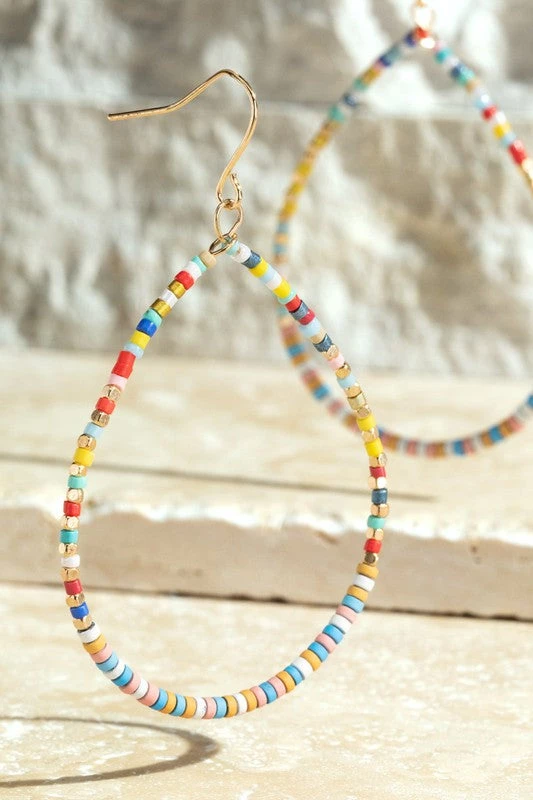 Urbanista Color Pop Beaded Earrings 7 Urbanista Color Pop Beaded Earrings