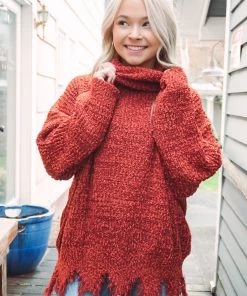 Umgee Tops Colorado Turtleneck Sweater