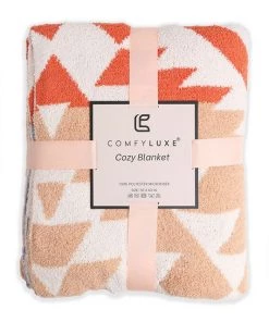 Hana Gifts + Home Accents Cozy Aztec Throw Blanket