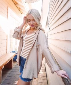 La Miel Izzy Button Up 62 La Miel Izzy Button Up