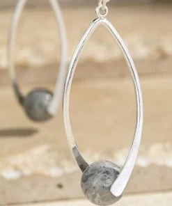 Urbanista Accessories Beaded Natural Stone Earrings