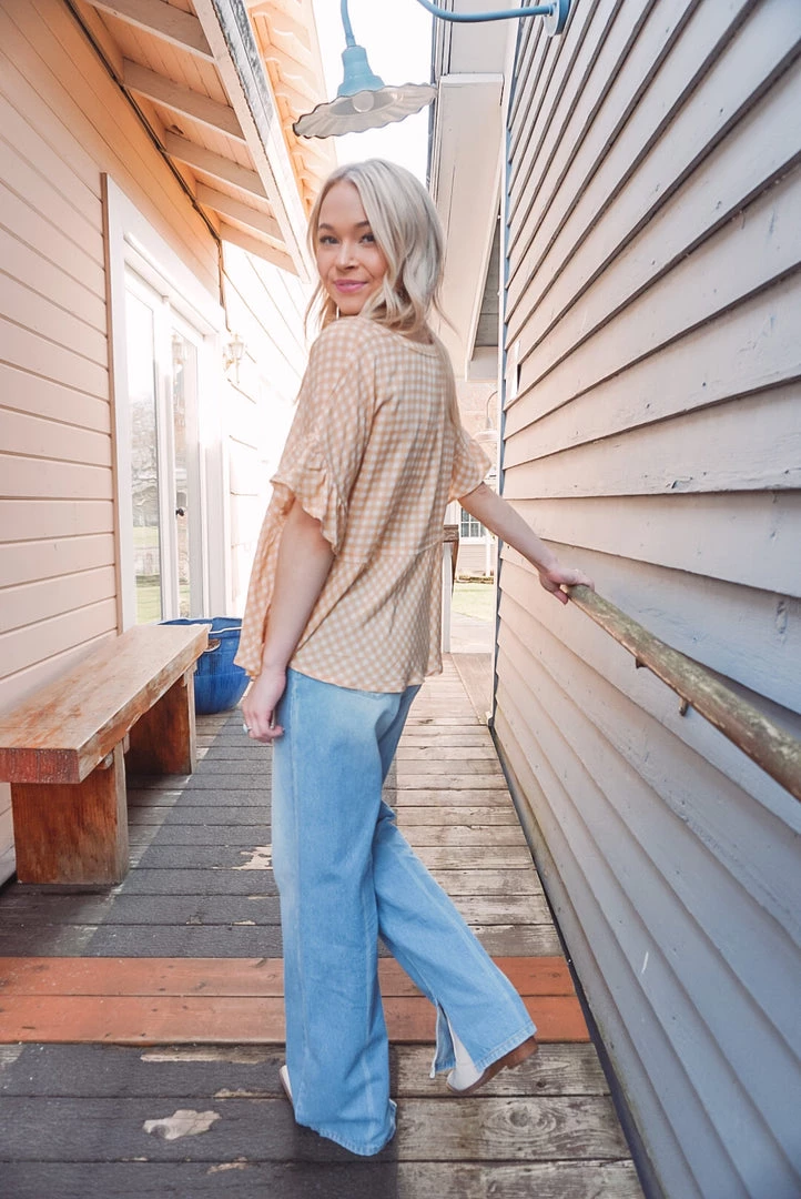 Promesa Derby Peplum Blouse 6 Promesa Derby Peplum Blouse