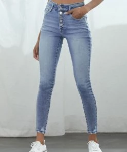 Kancan Bottoms Gavin High Rise Skinny