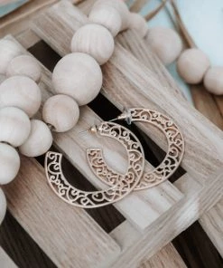 Urbanista Filigree Hoop Earrings