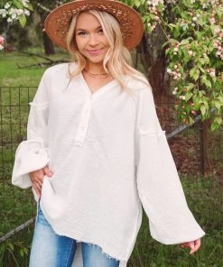 Promesa Tops Ollie Gauze Pullover