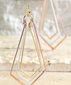 Urbanista Simply Tiered Dangle Earrings