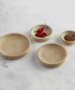 Santa Barbara Designs Blonde Acacia Round Bowl