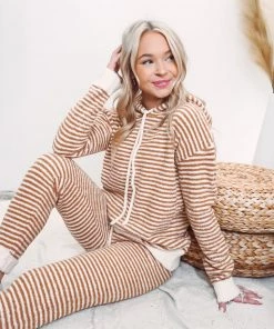 Hem & Thread Kacy Stripe Jogger