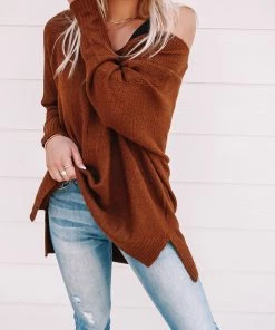 La Miel Dakota V Neck Sweater 56 La Miel Dakota V Neck Sweater