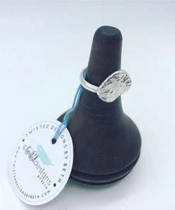 Twisted Designs By Beth Accessories Twisted Designs Recycled Sterling Blob Ring