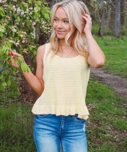 Promesa Tops Quincy Knit Tank