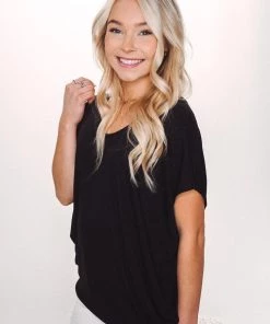 Enti Clothing Tops Leila Short Sleeve Dolman