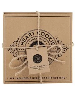 Santa Barbara Designs Heart Cookie Cutter Set Gifts + Home Accents