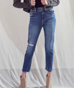 Kancan Bottoms Granger High Rise Denim