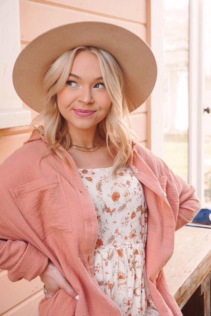 La Miel Tops Celia Button Down 15 La Miel Tops Celia Button Down