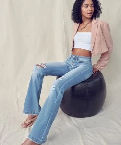 Kancan Flint Flare Denim