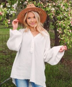 Promesa Tops Ollie Gauze Pullover 15 Promesa Tops Ollie Gauze Pullover