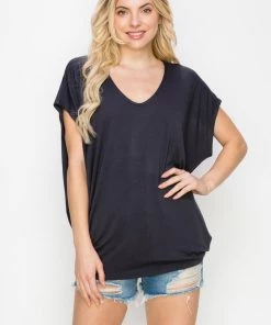 Enti Clothing Tops Leila Short Sleeve Dolman
