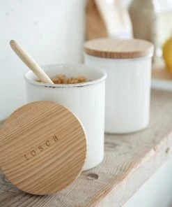 Yamazaki Home Gifts + Home Accents Yamazaki Tosca Ceramic Canister