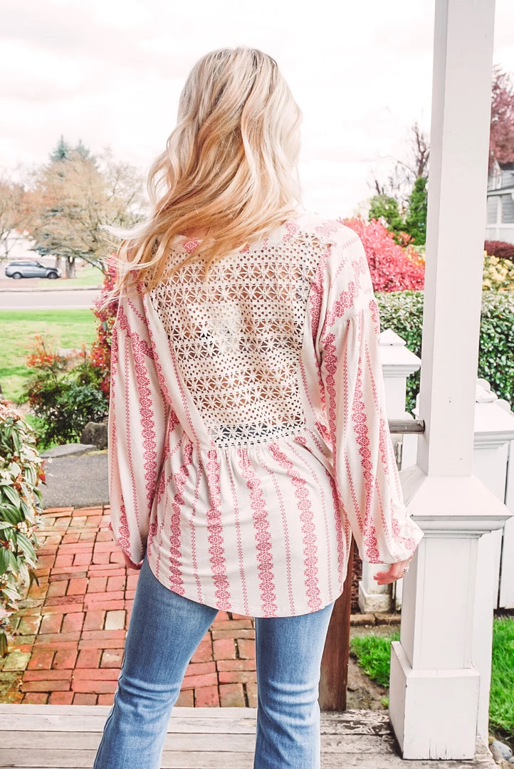 Hem & Thread Midori Crochet Blouse Tops 5 Hem & Thread Midori Crochet Blouse Tops