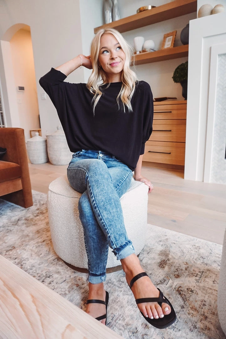 Charlotte Avery Half Sleeve Dolman Sweater 6 Charlotte Avery Half Sleeve Dolman Sweater