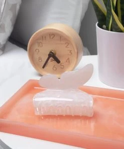 Beauty Kitsch White Butterfly Claw Clip