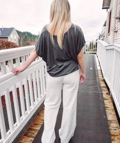 Enti Clothing Tops Leila Short Sleeve Dolman