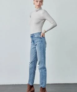 Kancan Owen High Rise Straight Denim