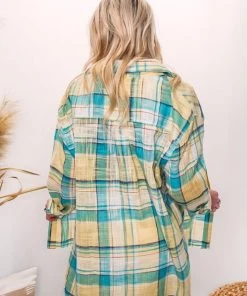 La Miel Georgia Plaid Shirt