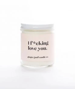 Ginger June Candle New Gifts + Home Non Toxic Soy Candles Large Jar