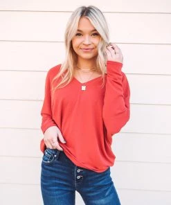 Charlotte Avery V Neck Dolman