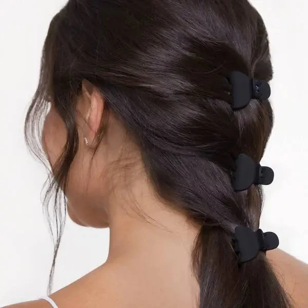 Kitsch Recycled Plastic X-Small Claw Clips 6pc Beauty 4 Kitsch Recycled Plastic X-Small Claw Clips 6pc Beauty