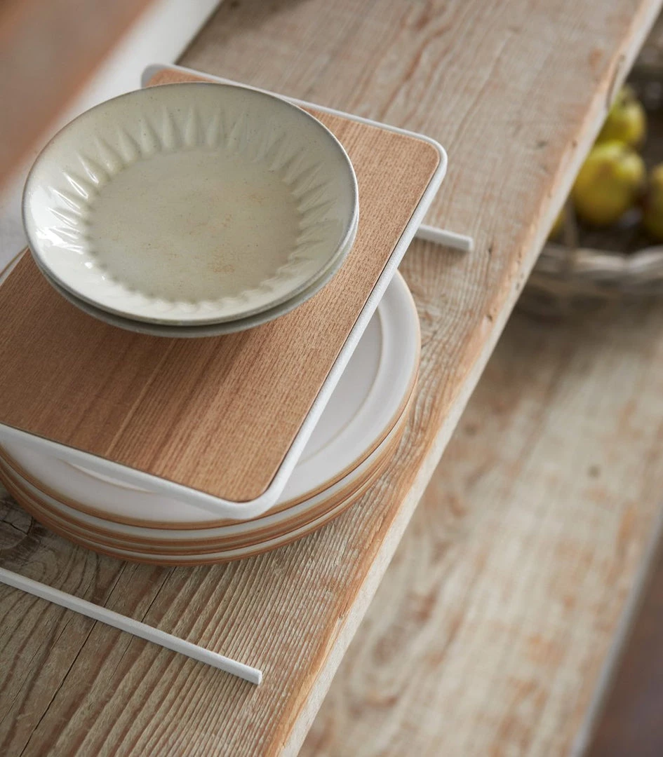 Yamazaki Home Gifts + Home Accents Yamazaki Tosca Small Dish Riser 4 Yamazaki Home Gifts + Home Accents Yamazaki Tosca Small Dish Riser