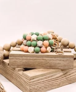 Kathy Smith Artistic Perspective Boho Beaded Key Chain