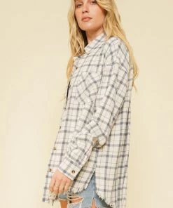 Hem & Thread Billie Plaid Shirt Tops