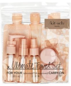 Kitsch Ultimate 11pc Refillable Travel Set Beauty